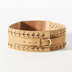 Anthropologie Stitched Waist Belt NWT